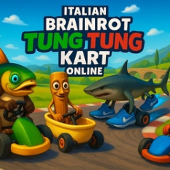 Italian Brainrot Tung Tung Kart Online