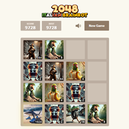 2048 Italian Brainrot