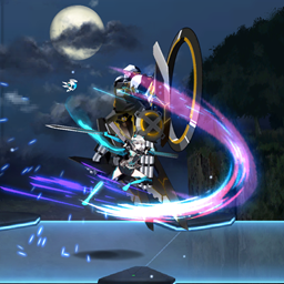 Fighting with enemy in ICEY