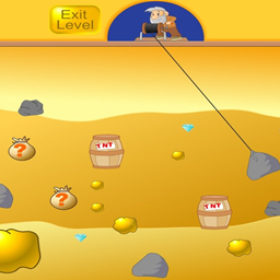 My level 41 in Gold Miner game