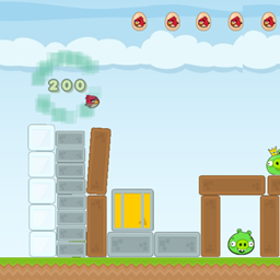 Playing Angry Birds